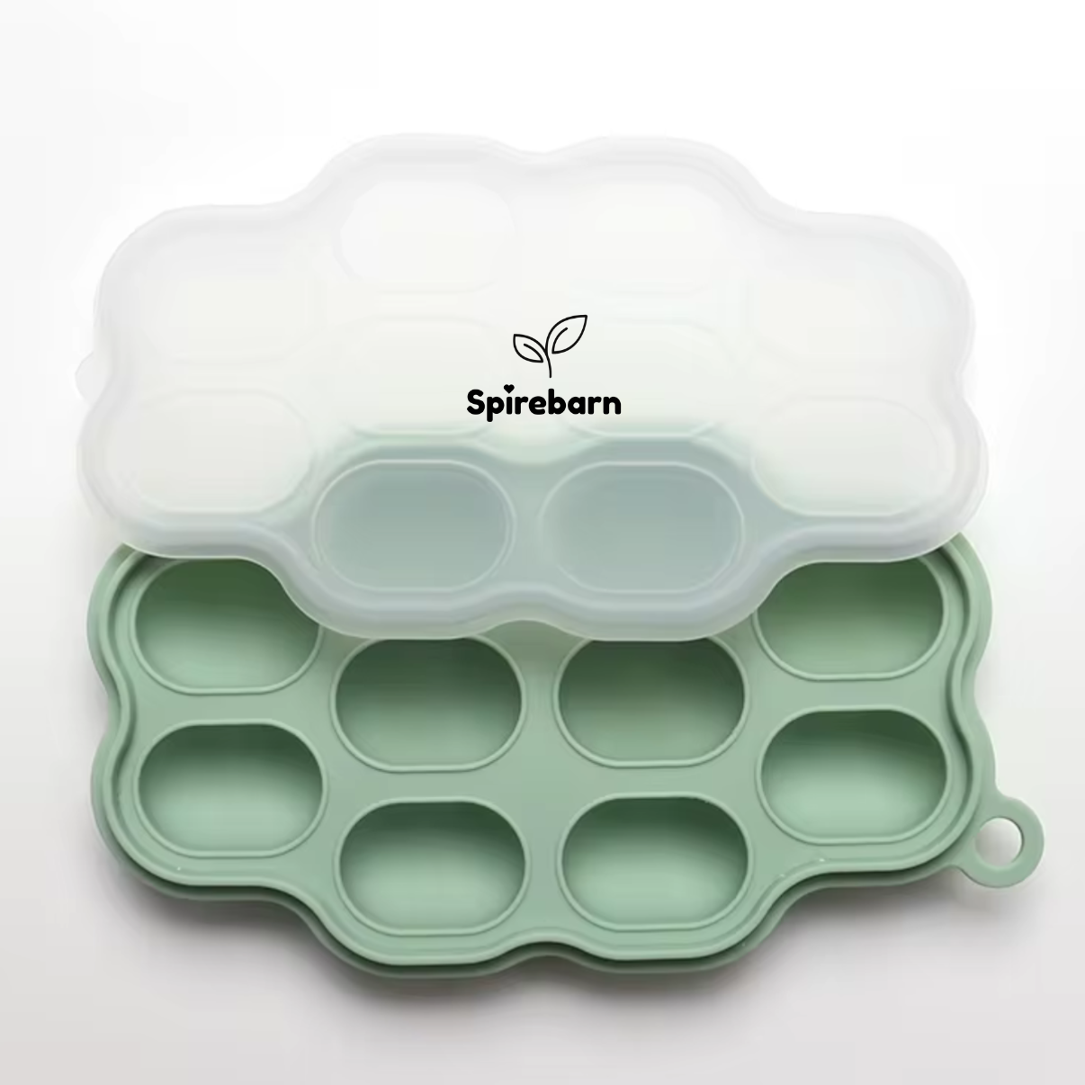 Silikonform mini - Spiregrønn