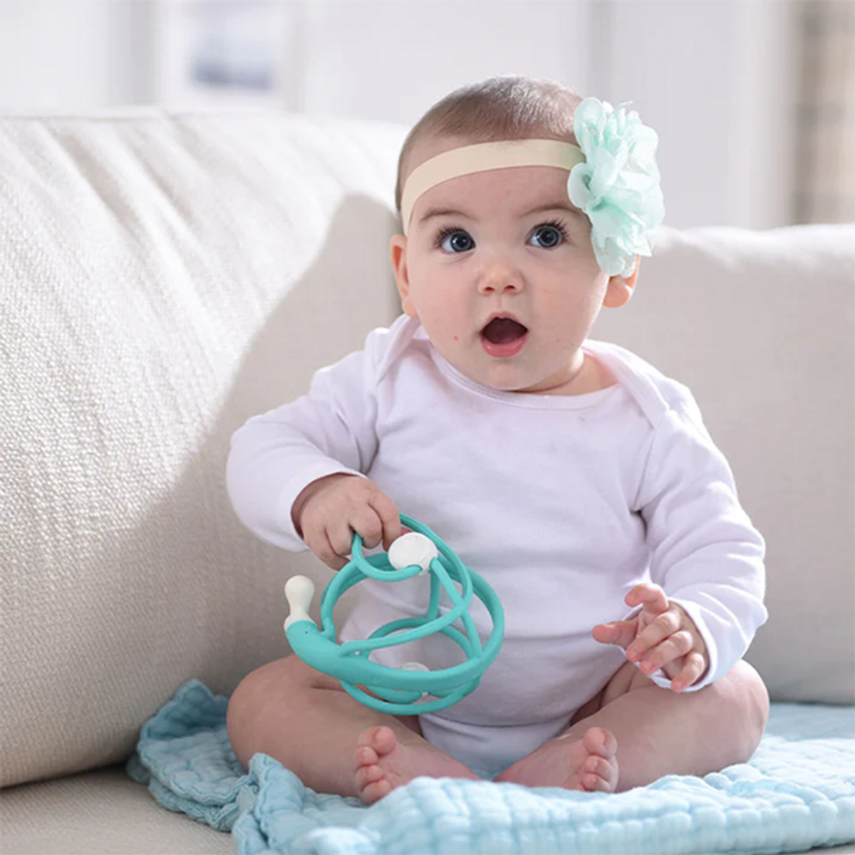 Mombella biteleke snail - grønn/teal