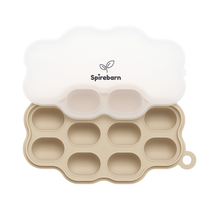 Silikon mini fryseform baby 10 rom - perfekt til sviskemos og aprikosmos