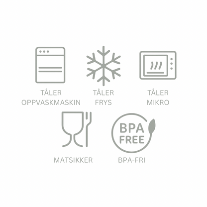 Matsmokk perle, 3 størrelser - Mild salvie