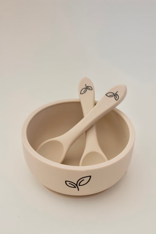 Bestikksett silikon - Sandstone