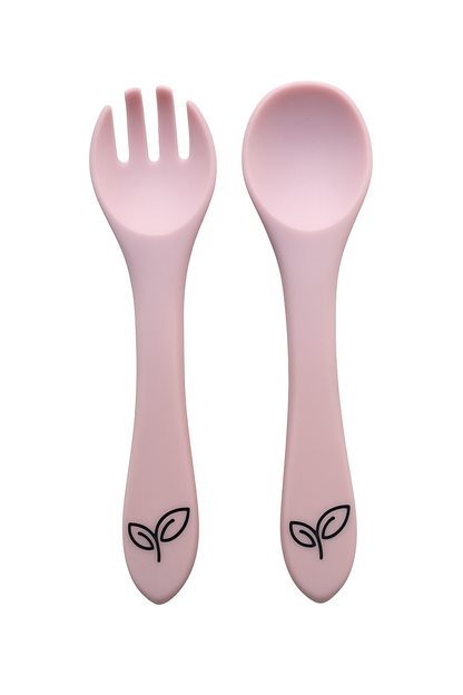 Starter pack baby - skål, bestikk og kopp - Cherry blossom