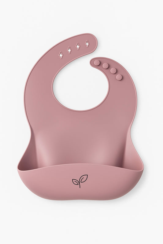 Silikonsmekke for baby - Blush