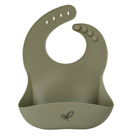 Silikonsmekke for baby - Soft sage