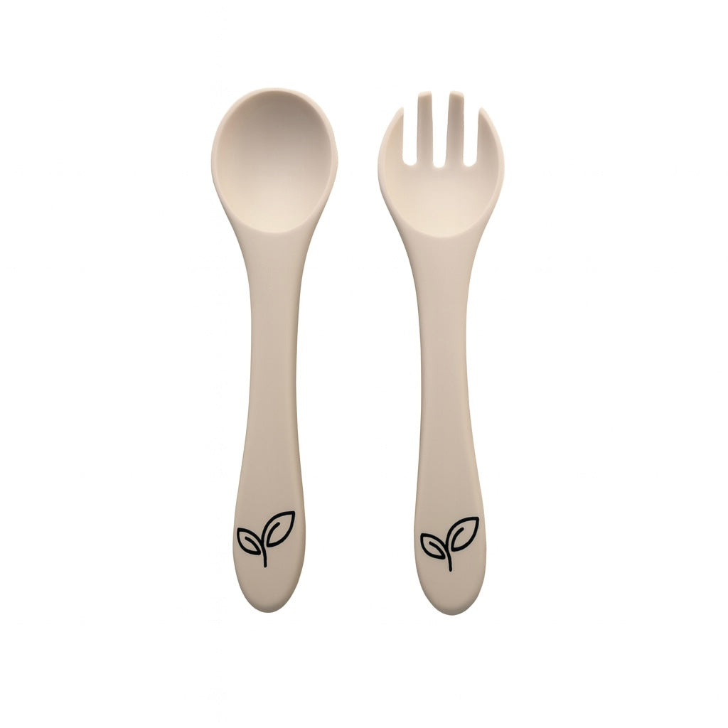 Bestikksett silikon - Sandstone