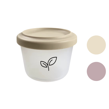 Lekkasjefri beholder med lokk (160 ml) – perfekt til babymat og snacks