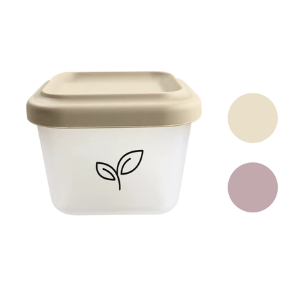 Lekkasjefri beholder med lokk (200 ml) – perfekt til babymat og snacks