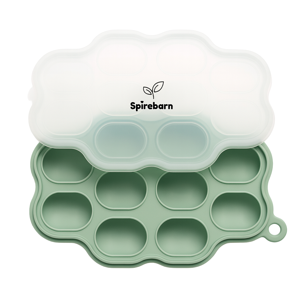 Silikon mini fryseform baby 10 rom - Meadow