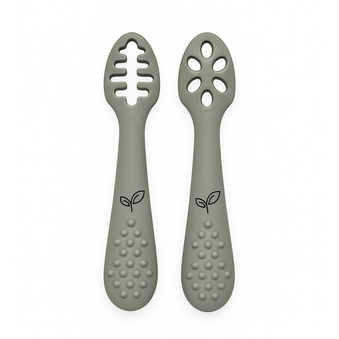Babyskje myk silikon 2-pack baby spis selv