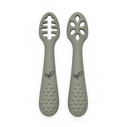Babyskje myk silikon 2-pack baby spis selv