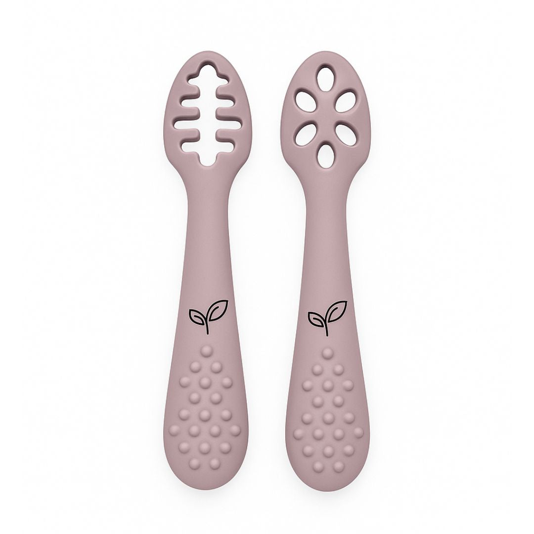 Babyskje myk silikon 2-pack baby spis selv