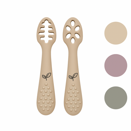 Babyskje myk silikon 2-pack baby spis selv