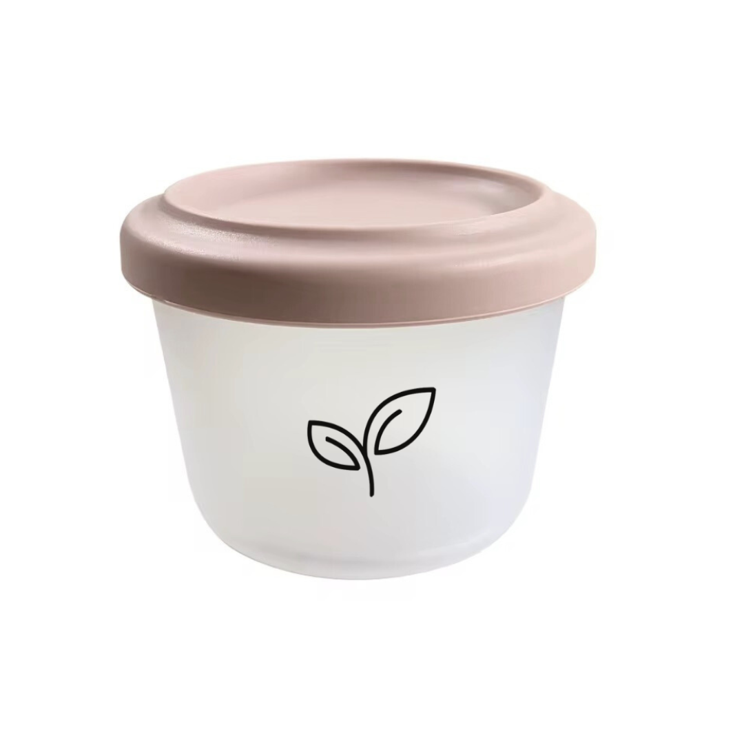 Lekkasjefri beholder med lokk (160 ml) – perfekt til babymat og snacks