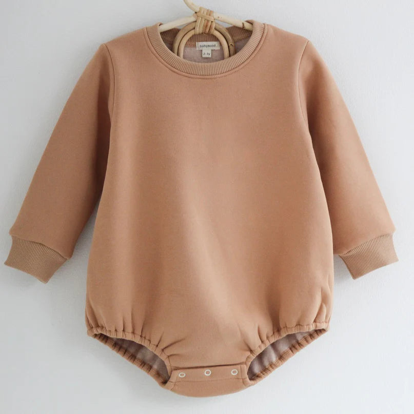 Babymood Romper Sandstone