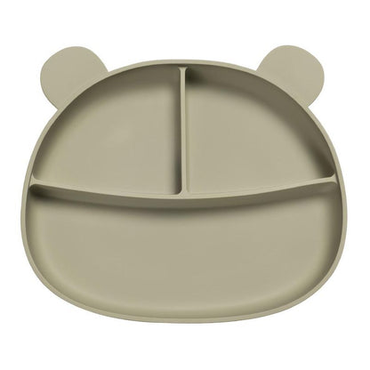 My1ofNorway Tallerken med inndeling og sugekopp bamse