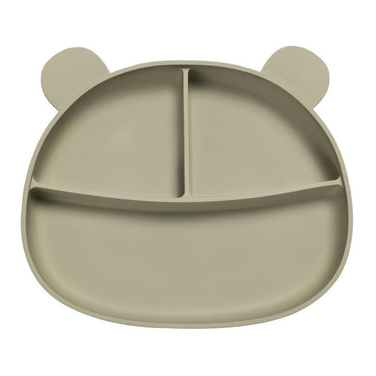 My1ofNorway Tallerken med inndeling og sugekopp bamse