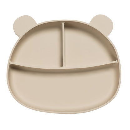 My1ofNorway Tallerken med inndeling og sugekopp bamse